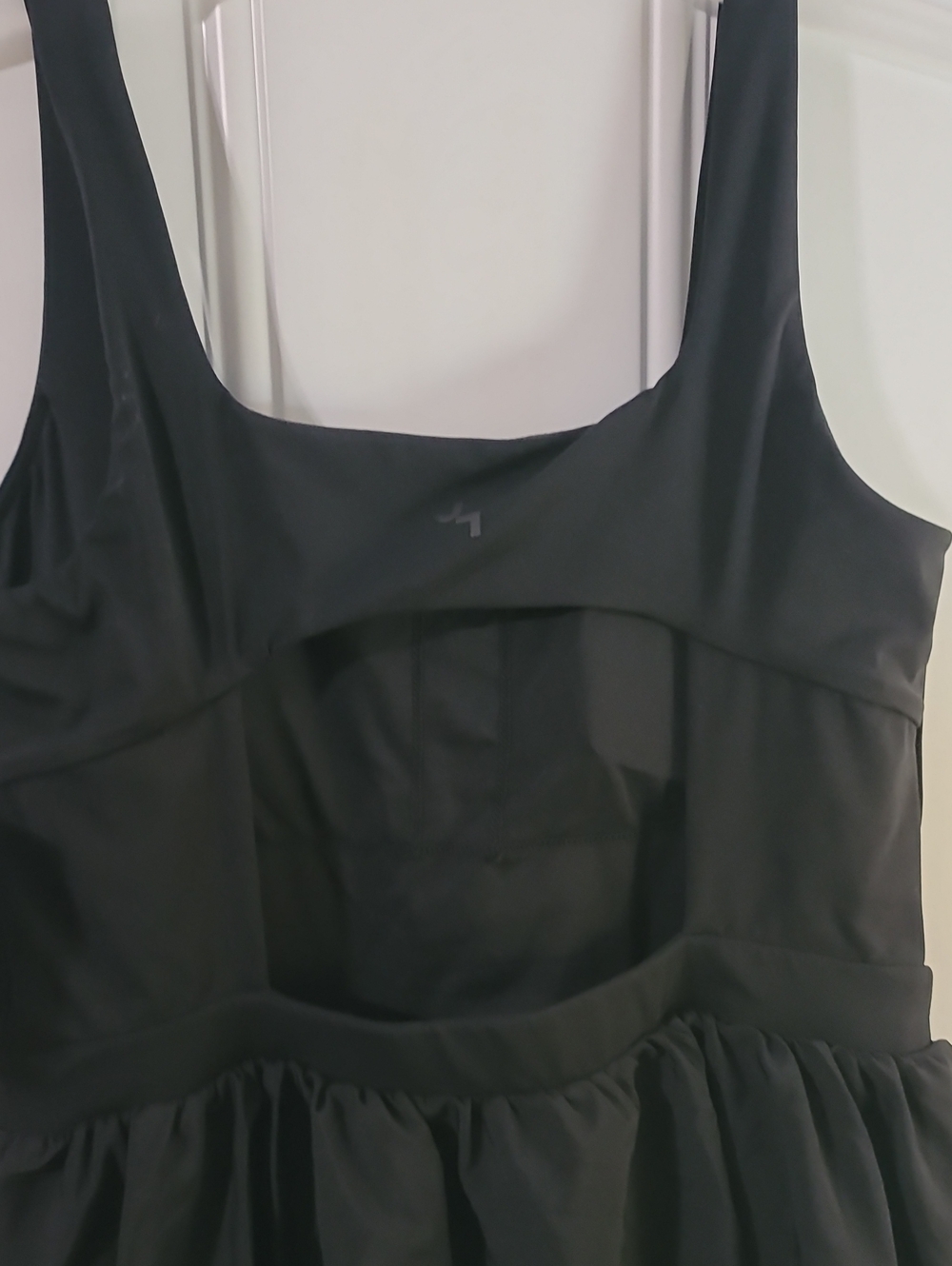 JoyLab Black Sleeveless Mini Dress with Flared Skirt - Picture 8 of 12
